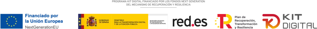 Logo con bandera kitdigital 1